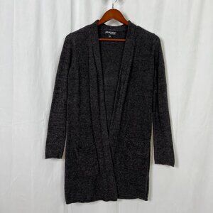 Barefoot Dreams CozyChic Lite Knit Gray Cardigan Size S